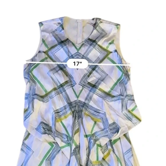 Alexis NWT Biasca Midi Dress Size Medium Geometric Print Sleeveless‎ Summer Chic